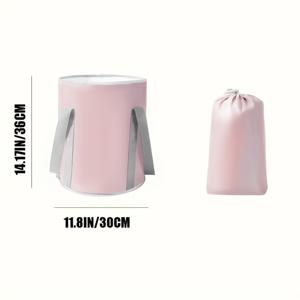 TEMU 휴대용 접이식 발목욕통 - 고급 디자인, 전기 불필요, 보온 기능, 가정 및 기숙사 사용, 컴팩트하고 가벼운 디자인, 디스플레이 없음, 배터리 필요 없음, 페디큐어용 발목욕통, 스파 풀, 대형 발목욕, 발목 스파, 발목욕|욕조