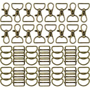 TEMU 56개 아연 합금 회전 랍스터 클립 D형 키체인 여행용 하드웨어 액세서리, 앤티크 구리 키링 버클, 일본형 버클, 풀 코어 버클, 여행 필수품,Dtype 버클,회전 클라스프,고품질 하드웨어,튼튼한 걸쇠,풀 버클,여행자,패션 애호가