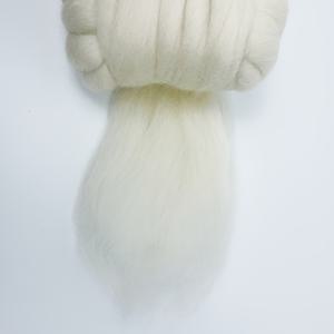 TEMU 퀄리티 자연 양모 로빙 - 58s 또는 27 마이크론 두께, 손뜨개, 크로셰, 크래프팅에 적합한 미완성 DIY 스피닝 양모 - 담요와 테이프스트리에 이상적