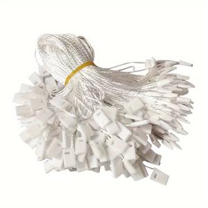 TEMU 1000개 블랙 나일론 스냅락 핀과 끈 - 쉬운 부착, 조립 필요 없음, 홈 데코 및 소매점 고정용, 소매점 액세서리|슬림한 블랙 핀|내구성 있는 나일론 핀, 스냅락 핀