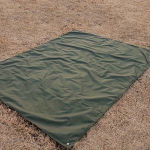 TEMU 1개 헤비듀티 휴대용 텐트 바닥 매트 & 피크닉 담요 - 두꺼운 옥스포드 원단 표면, 내구성 강한 캠핑용 지면 커버 - 가볍고 튼튼한 시트 (폴 필요 없음)