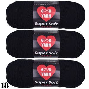 TEMU 190g*3개 부드럽고 포근한 아크릴 원사 크로셰 및 니팅용 - 자신만의 담요, 옷, 토트백, 슬리퍼 제작에 완벽함 - 혼합 색상, 총 570g, 100% 아크릴|슬리퍼|토트백|뜨개실