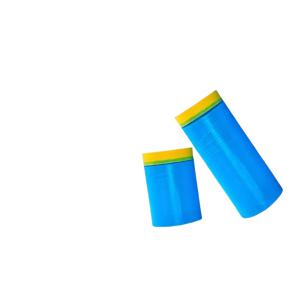 TEMU 2 롤 자동 페인트 마스킹 필름, 고온 내성, 잔여물 없음, 정전기 접착, 자동차 페인팅 보호용 PE 재질