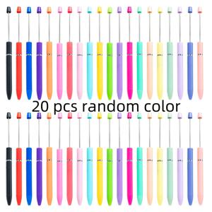 TEMU 20개 고급 합금 비즈 펜, 마카롱 영감을 받은 다색 스태프 펜, 판타지 테마의 홀로우 디테일, DIY 공예, 비즈 및 보석 만들기, 전원 필요 없음