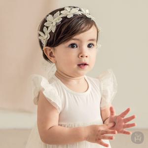 TEMU 우아한 공주 스타일 소녀용 레이스 메쉬 헤어밴드, 반짝이는 라인스톤 - 편안한 신축성, 꽃무늬 디자인, 사계절 내내 완벽함