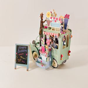 TEMU 3D 팝업 생일 축하 카드 - 섬세한 만화 디자인, 레이저 컷 종이 아트, 누구에게나 완벽한 선물 & 파티 장식