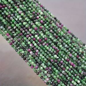 TEMU 천연 에피도트 조이사이트 라운드 비즈 - 15인치 스트랜드, 2mm/3mm, 주얼리 제작용 비즈 & 비즈 어소르트먼트