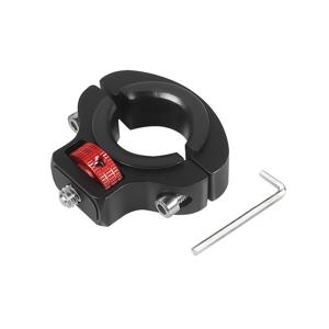 TEMU Feichao 자전거 핸들바 클램프 마운트 바 튜브 홀더 360° 역방향 방지 1/4 나사 스포츠 카메라 짐벌, 지름 30-32mm 및 22-25.5mm용 핸들 브래킷, Insta360 ONE R/X4/3/GOPRO13/MAX GOPRO/DJI Osmo Action4 호환