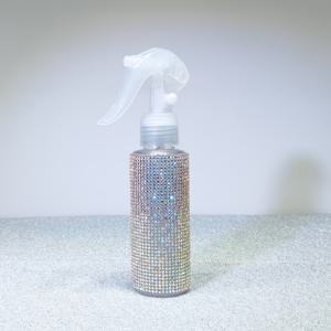 TEMU 100ml 스파클링 라인스톤 마우스 모양 플라스틱 스프레이 병 - 소규모 비즈니스 및 이벤트용 글리터 스티드 워터 스프레이어, 이벤트 액세서리 | 스파클링 디자인 | 장식 병
