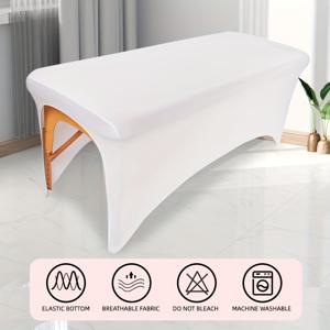 TEMU 뷰티 속눈썹 침대 커버, 뷰티 속눈썹 또는 마사지 베드에 적합, 속눈썹 수용 시트로 사용 가능, 속눈썹 연장용 탄성 속눈썹 시트 - 전문 미용사의 마사지 및 핏 스파 테이블