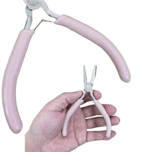 TEMU 1개, 쉐이핑 플라이어, 오목 라운드노즈 플라이어, 와이어 감기용 플라이어, 미니 정밀 플라이어, 와이어 벤딩 도구 플라이어, 주얼리 제작용 플라이어. DIY 주얼리 만들기에 적합한 와이어 감기 도구 라운드 노즈 플라이어