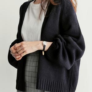 TEMU 여성용 오버사이즈 가디건 스웨터 - 부드러운 루즈핏 오픈 프론트 가을/겨울용 스웨터, 일상 및 정장용 - 여성 스웨터 재킷, 겨울 레이어링 피스, 라운드넥 탑, 텍스처 니트웨어, 빈티지 스타일, 편안한 소재, 세련된 상의, 성인 의류