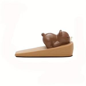 TEMU [귀여운 동물형문막이] 사랑스러운 플라스틱 동물 도어 스토퍼 - 고양이, 강아지, 토끼 디자인으로 문밑을 보호 | 장식적 & 기능성 있는 재미있는 디자인, 실외용에 내구성이 뛰어난 사랑스러운 홈데코 액세서리