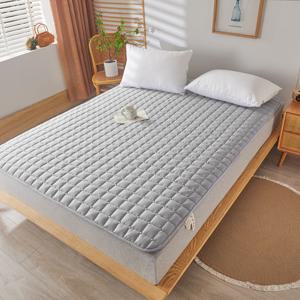 TEMU 편안한 사계절 패밀리 누빔 침대 매트리스 패드 (고무밴드 포함, S/SS/Q/K)