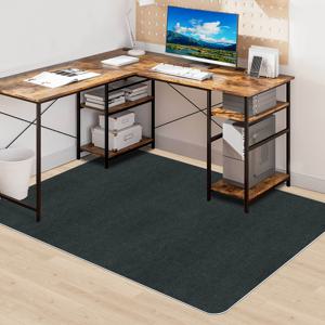 TEMU 1개, 경목 및 타일 바닥용 사무실 의자 매트, 러닝 러그, 컴퓨터 게임 회전 의자 매트, 테이블 아래 러그, 홈 오피스용 대형 미끄럼 방지 바닥 보호 매트, 홈 에어리어 러그, 거실 장식, 세탁 가능한 미끄럼 방지 러그, 홈 워크스페이스,직사각형 러그,고품질 원단,세탁기 사용 가능,인테리어 장식가,게이머 세팅