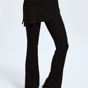 TEMU 타겟드 개발 여성용 요가 타이츠 댄스 피트니스 하이웨이스트 긴팔 스트레치 리브드 원단 운동 조깅 팬츠|댄스복