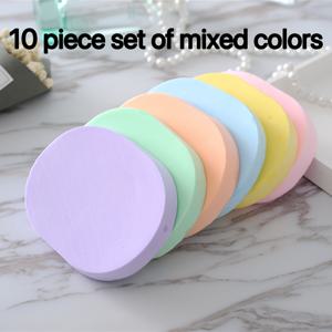 TEMU 5개/10개 두꺼운 부드러운 메이크업 살롱 청소 - 아름다운 얼굴 스크럽 스펀지 얼굴 스펀지 두꺼운 파우더 퍼프 얼굴 파우더 스펀지 청소 아티팩트 얼굴 파우더 퍼프 스펀지 독립 패키지