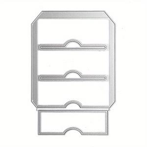 TEMU 인사 초대 메시지 카드 앨범 제작용 봉투 커팅 몰드