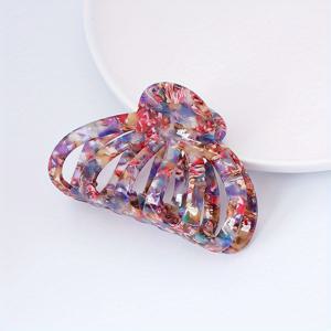 TEMU 랜턴 모양의 헤어 클립 대형 헤어 클로 헤어 액세서리 세척 용 상어 발톱 헤어 액세서리 Boho Style