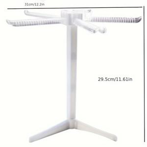 TEMU 1pc, 파스타 랙, 교수형 국수 랙, 베이킹 국수 고정 랙, 가정용 국수 보관 랙, 국수 건조 랙, 플라스틱 스파게티 파스타 국수 홀더 랙, 주방 용품, 주방 용품, 학교 용품으로 돌아 가기