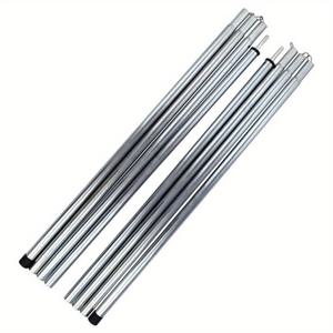 TEMU 아웃도어 텐트 캐노피 타프 폴 지지대 철제, 타프용 캠핑 폴, 캐노피 폴 헤비듀티, 캠핑 텐트 폴, 타프 프레임 설치,철제 캐노피 기둥,텐트 프레임 부품,강화된 폴 강도,캠핑 애호가