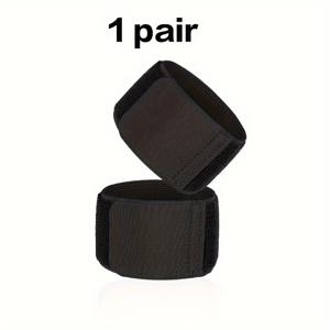 TEMU 1쌍의 축구 종아리 스트랩, 조절 가능한 스트랩, 미끄럼 방지 경량 축구 양말 발목 스트랩, 청소년 축구, 러닝 축구, 사이클링 스포츠에 적합