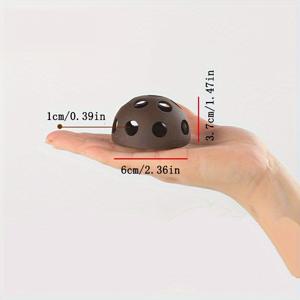 TEMU 1개 물고기와 새우 외계인 피난처, 피난처, 어항 조경 장식, 수족관 장식, 수족관 물고기 및 새우 사육 도자기 장식품, 피난처 사육 동굴