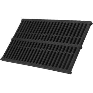 TEMU 1pc 내구성 폴리머 피일 및 스틱 배수 그릴 - 야외 수영장, 파티오, 차고용 직사각형 배수구 커버 - 레진 하수 필터 플레이트