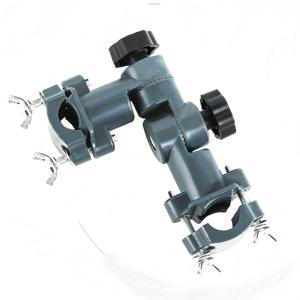 TEMU 녹색 낚시 우산 & 낚시대 홀더 커넥터 - 편안한 낚시 경험을 위한 조절 가능한 ABS 스탠드, 야외 애호가를 위한 다기능 의자 부착물, 낚시 액세서리