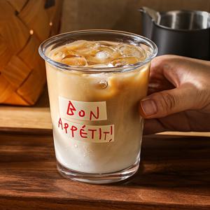 TEMU 음료 컵, 아이스 커피 컵, 재사용 가능한 두꺼운 벽 유리컵, 아이스 커피, 아이스티, 스무디, 밀크쉐이크, 차가운 음료 선물용, 밀크쉐이크 글라스,스무디 컵,두꺼운 벽의 컵,모던 텀블러,고품질 컵,음료 용기,음료용 유리잔,차 마시는 사람들,음주자를 위한 선물