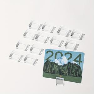 TEMU 12개 세트 테이블 카드 홀더 아크릴 사진 홀더 가격 태그 제품 소개 음식 사인 메모 결혼식 레스토랑 크리스마스 데스크탑 파티 장식 생일