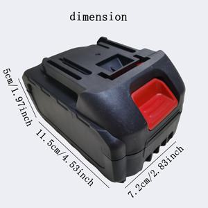 TEMU 전동 렌치 배터리 케이스용 브래킷, 버튼, 스프링 세트가 포함된 10개 섹션의 마키타 스타일 쉘 1개.