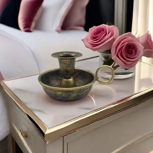 TEMU 1개 노르딕 빈티지 캔들 홀더, 창의적인 철제 캔들 홀더, 웨딩 파티 테이블 장식 캔들 홀더, 생일 파티 커플 데이트 로맨틱 디너 캔들 홀더 소품, 바 파티 롱 스템 캔들 베이스, 할로윈 크리스마스 데코