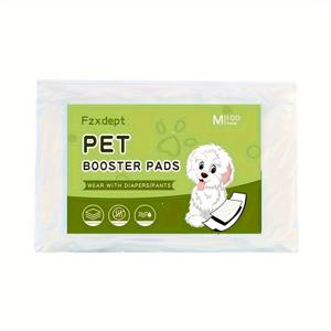 TEMU Pawsguard 100Ct 추가 흡수 강아지 훈련 패드, 남성 및 여성을 위한 누수 방지 애완 동물 디아퍼, 재사용 가능한 비직조 직물 소변 패드