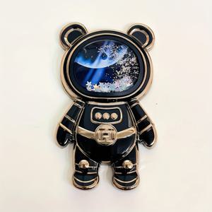 TEMU 아크릴 우주비행사 휴대폰 스탠드, 접이식 및 조절 가능, 우주 주제의 범용 휴대폰 홀더, 글리터 액체가 포함되어 생일, 부활절, 크리스마스, 데이, 및 기타 특별한 기념일을 위한