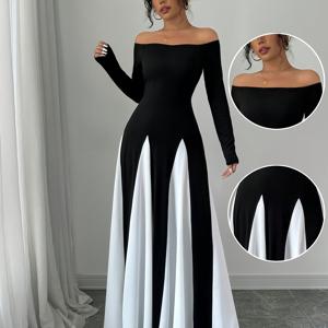 TEMU 블랙 앤 드레스