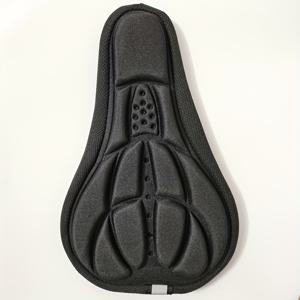 TEMU 1pc 남녀공용 성인용 3D 통기성 스폰지 자전거 시트 쿠션 커버, 충격 흡수 미끄럼 방지 자전거 시트 패드, 도로 및 산악 자전거용