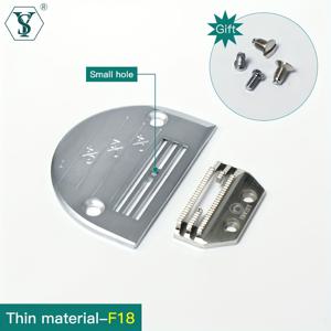 TEMU 새로운 SY - F18/26 고급 전강 재봉틀의 바늘판에 있는 이빨은 두 가지 모델로 제공됩니다. 하나는 얇은 재료용, 다른 하나는 두꺼운 재료용으로 컴퓨터화된 평면 재봉틀에 적합합니다