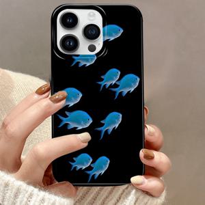 TEMU 크리에이티브하고 귀여운 카툰 패턴 한국 필름 소재 아이폰 케이스, iPhone 16/15/14/13/12/11/7/8/PLUS/PRO/PROMAX/MINI/XMAX XR X/XS/se 2/se3 호환 가능, 선명한 리얼리스틱 디자인 휴대폰 커버, 모바일 액세서리,가젯 커버,창의적인 디자인,엠보싱 디테일,올인클루시브 케이스,트렌디한 쇼퍼들