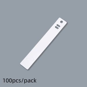 TEMU 100개 7.5인치 블랙 크래프트 종이 주얼리 포장용, 쓰기 가능한 표면 350gsm, 보석점에서 팔찌 및 발찌 디스플레이에 적합, 액세서리 또는 플라스틱 백 미포함