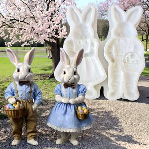 TEMU 1개, 2개, 토끼 모양 크리 에이티브 감미료 및 폰단트 몰드, 도자기 몰드, 초콜릿 드립 몰드, 케이크 몰드