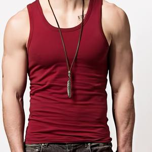 TEMU 남성용 퀵드라이 운동 탱크탑 - 농구, 러닝, 헬스용 수분 흡수 워크아웃 셔츠 - 민소매 디자인의 가벼운 근육 티 - 비침 방지 원단 - 여름 피트니스 의류, 남성용 체육복, 스포츠웨어, 슬림한 스포츠 스타일, 통기성 소재, 농구 저지, 스트레치 재질, 액티브웨어 탑