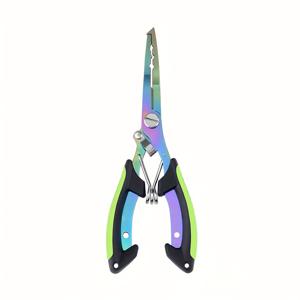 TEMU 스테인리스 스틸 낚시 플라이어, 니들 노즈 플라이어, 낚시 훅 제거기, 브레이드 커터, 내식성 멀티툴 (바다/민물용), 낚시 장비,컴팩트 디자인,내구성 있는 낚시 장비,부식 방지,꼬임 전선 커터,전문 낚시꾼,낚시 애호가