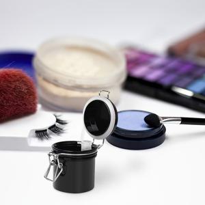 TEMU 1개/속눈썹 접착제 보관 용기, 사용이 편리하고 안전한 전문가용 속눈썹 밀봉 컨테이너, 이식 재료 | 실용적인 디자인 | 누수 방지 용기, 배터리 불필요