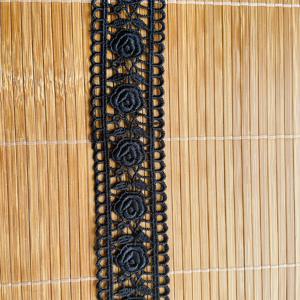 TEMU 3야드/롤 1.29인치 폭 새 자수 레이스, 패브릭 소파 침대 시트 패션 드레스 베개 커버 신부 결혼식용, 재봉 DIY 공예, 홈 데코