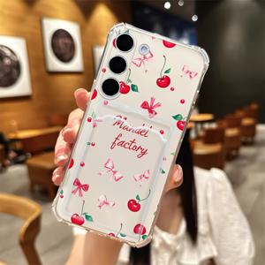 TEMU 스타일리시하고 고품질의 카드 홀더 폰 케이스, 스크래치 방지, 초실용성, 카드 및 사진 슬롯 포함, 방수 및 방진 기능. 12, 13, 14, 22, 23, 24, 32, 33, 51, 52, 53, 71, 72, 73, S20 FE, 21 PLUS, 22 PRO, 23+, 24 Ultra 4G 5G에 적합한 선택 – 세련된 품질과 세심한 보호