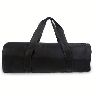 TEMU 대용량 블랙 도구 가방, 내구성 있는 손잡이 - 전기 및 기계 기술자용 지퍼 보관 정리함, 스패너 및 기타 도구에 적합, 도구 정리 가방 | 내구성 있는 손잡이 가방 | 지퍼 보관, 도구 정리 가방