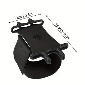 TEMU 달리기용 손목밴드 폰 홀더, 아이폰, 삼성, 샤오미, 화웨이 장치에 적합, 360도 회전 가능한 스포츠 팔 스트랩 기능이 있습니다.