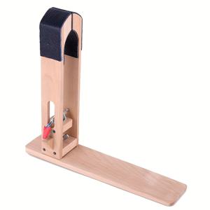 TEMU 핸드세운 프레임 가죽 스티칭 포니 클램프 - 재활용 목재 DIY 가죽공구, 조절 가능한 압력 및 인체공학적 핸들 포함 (지갑, 벨트, 가방 제작용) - 초보자와 전문가를 위한 데스크탑 공예 필수 도구