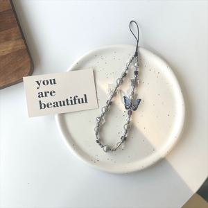 TEMU 펄 스타 모바일 폰 체인 인스 스타일 비즈 탈착형 다기능 펜던트 걸 모바일 폰/카메라/헤드폰 패션 액세서리 아크릴 비즈 DIY 창의적인 펜던트